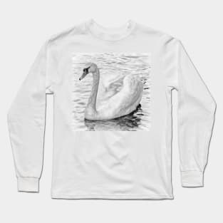 Swan on the water Long Sleeve T-Shirt